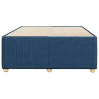 Bedframe zonder matras 120x190 cm stof blauw - thumbnail