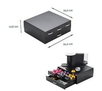 Koffiecapsulehouder BRASQ CD400 zwart - thumbnail