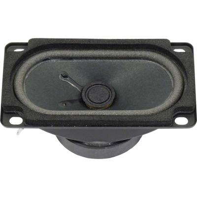 Visaton SC 5.9 OM - 4 Ohm 3.5 inch 9 cm Breedband-luidspreker 10 W 4 Ω Zwart Ovaal