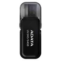 ADATA UV240 USB flash drive 64 GB USB Type-A 2.0 Zwart - thumbnail