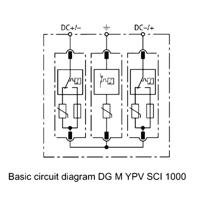DEHN 952510 DG M YPV SCI 1000 Overspanningsveilige afleider Overspanningsbeveiliging voor: Verdeelkast 40 kA 1 stuk(s) - thumbnail