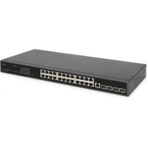 Digitus DN-80223 DN-80223 Ethernet Switch 24 poorten 10 / 100 / 1000 MBit/s Digitus DN-80223 DN-80223 Ethernet Switch 24 poorten 10 / 100 / 1000 MBit/s