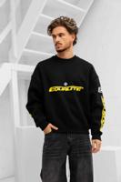 Equalité Arena Sweater Heren Zwart - Maat S - Kleur: WitZwartGeel | Soccerfanshop - thumbnail