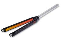 Csepel RoyAL 1928 Carbon 28" Track Voorvork - Zwart - thumbnail