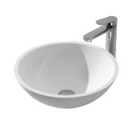 Wiesbaden Solid Surface opzetwastafel rond 430x430x130 - thumbnail