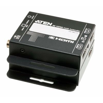 ATEN VE1821-AT-G audio/video extender AV-zender & ontvanger Zwart ATEN VE1821-AT-G audio/video extender AV-zender & ontvanger Zwart