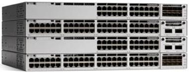 Cisco Catalyst C9300-48P-E gemanaged L2/L3 Gigabit Ethernet (10/100/1000) Energie via Ethernet (PoE) Ondersteuning Grijs Netwerk-Switch, C9300-48P-E