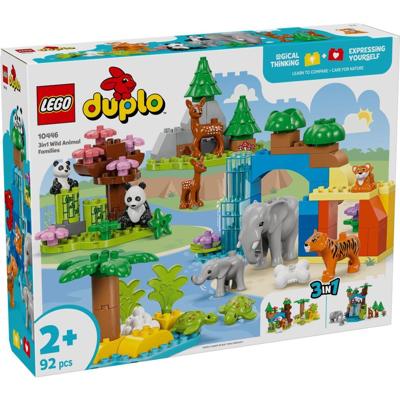 LEGO duplo town 10446 3-in-1 families van wilde dieren