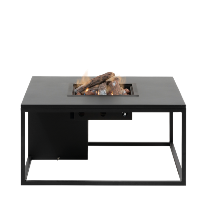 Cosiloft 100 zwart/zwart 100x100x47 cm - Numansdorp Showmodel- - Aluminium- Cosi Fires