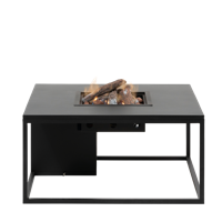 Cosiloft 100 zwart/zwart 100x100x47 cm - Numansdorp Showmodel- - Aluminium- Cosi Fires - thumbnail