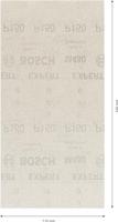 Bosch Accessories EXPERT M480 2608900764 Schuurnet voor vlakschuurmachine Ongeperforeerd Korrelgrootte (num) 150 (l x b) 230 mm x 115 mm 10 stuk(s) - thumbnail