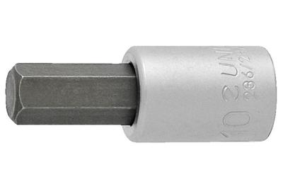 Unior 3/8" Dopsleutel Met zeskantige tip Unior 3/8" Dopsleutel Met zeskantige tip