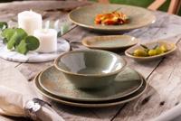 Bonna Serveerschaal - Sage Snell - Porselein - 19x11 cm - set van 2 - thumbnail