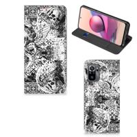Mobiel BookCase Xiaomi Redmi Note 10 4G | 10S | Poco M5s Skulls Angel - thumbnail