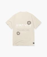 Jorcustom Flowers T-Shirt Heren Gebroken Wit - Maat L - Kleur: Gebroken Wit | Soccerfanshop - thumbnail