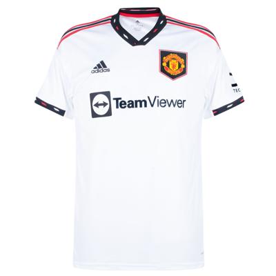 Manchester United Shirt Uit Senior 2022/2023 - Maat S - Kleur: RoodWitZwart | Soccerfanshop