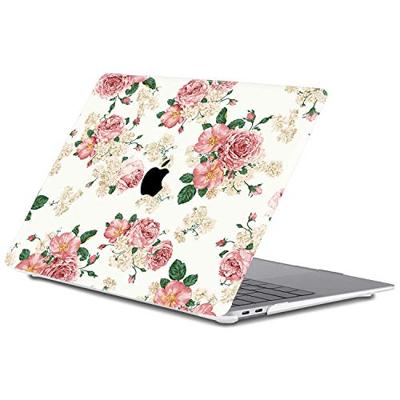 Lunso MacBook Pro 16 inch (2019) cover hoes - case - Pink Roses