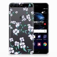 Huawei P10 Uniek | TPU Case | Blossom White - thumbnail