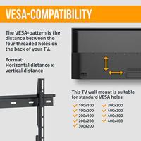 TV houder Nanook Ultra Flat 32" 55" - thumbnail