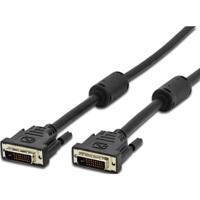 TECHLY 10 m DVI-D DL DVI-D/DVI-D DL 10 m DVI-D DVI – DVI-kabel – Zwart (10 m, DVI-D DVI-D Mannelijk/Mannelijk, Zwart, Goud) - thumbnail