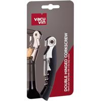 Vacu Double Hinged Corkscrew Black - thumbnail