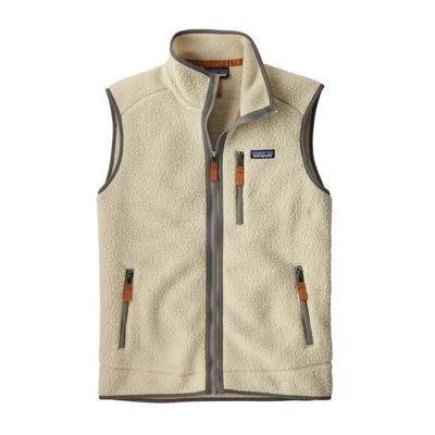 Patagonia Retro Pile Vest Fleece Heren Pelican L Patagonia Retro Pile Vest Fleece Heren Pelican L