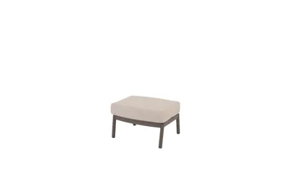 Barolo footstool terre with cushion