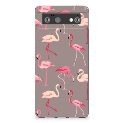 Google Pixel 6 | TPU Hoesje | Flamingo