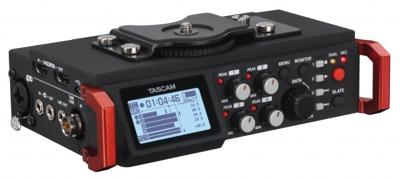 Tascam The Ultimate Portable Audio System for Video Production digitale audio-recorder 16 Bit Zwart, Rood Tascam The Ultimate Portable Audio System for Video Production digitale audio-recorder 16 Bit Zwart, Rood