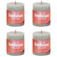 Bolsius rustiek stompkaars 80/68 sandy grey a4 - thumbnail