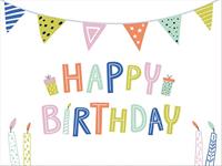 Folat BV papieren placemats party 6st. - thumbnail