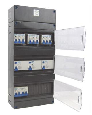 GACIA 9 groepenkast 1xHS 3xALS 9xINS 3F