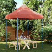 VidaXL Partytent inklapbaar pop-up 200x200x306 cm terracotta - thumbnail