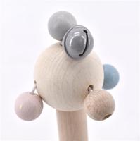 Voggenreiter 1232 Tic Toc houten rammelaar boom met belletje - thumbnail