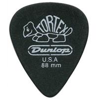 Dunlop Tortex Pitch Black Standard 0.88mm 12-pack plectrumset zwart - thumbnail