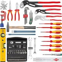 Knipex L-BOXX 00 21 19 LB S Sanitair Gereedschapskoffer (gevuld) 52-delig (l x b x h) 357 x 442 x 151 mm - thumbnail