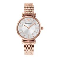 Emporio Armani AR11446 Horloge Gianni T-Bar staal rosekleurig-wit 32 mm - thumbnail