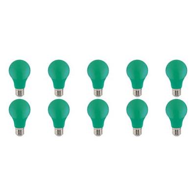 Specta LED Lampen 10-Pack - Groen - E27 Fitting 3W Energiezuinig