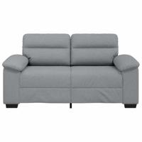 2-zitsbank 120 cm stof lichtgrijs - thumbnail