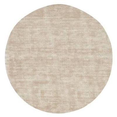 MUST Living Rond Vloerkleed 'La Belle' 150cm, kleur Beige