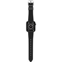 OtterBox Symmetry Cactus Leather horlogeband voor Apple Watch 46mm/45mm/44mm, vervangende duurzame, zachte band voor Apple Watch, Zwart - thumbnail