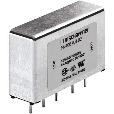 Schaffner FN 406-3-02 Ontstoringsfilter 250 V/AC 3 A 2.5 mH (l x b x h) 45 x 15 x 28 mm 1 stuk(s)
