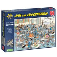 Jumbo Jan van Haasteren puzzel De kattenshow - 2000 stukjes - thumbnail