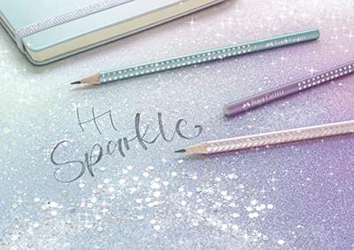 Faber Castell Potlood Grip sparkle - violet metallic
