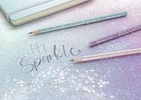 Faber Castell Potlood Grip sparkle - violet metallic - thumbnail