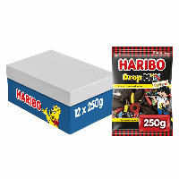 Haribo gekleurde dropmix (12x 250gr) - thumbnail