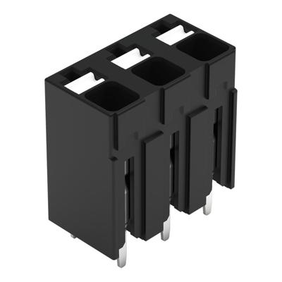 WAGO 2086-3103/300-000 Printklem 1.50 mm² Aantal polen 3 Zwart 1 stuk(s)