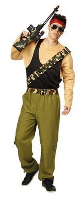 Rambo Superhelden pak heren