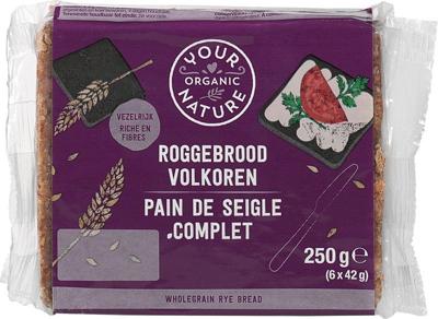 Your Organic Nature Roggebrood volkoren bio 250 Gram