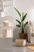 Curver Softex Opbergmand Cube 15L Krijtwit - thumbnail